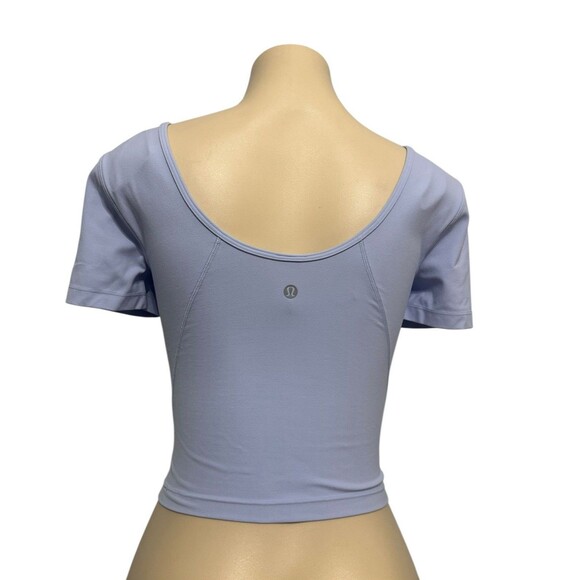 Lululemon Women's Align Short Sleeve T-Shirt Size 4 Black - Picture 7 of 11